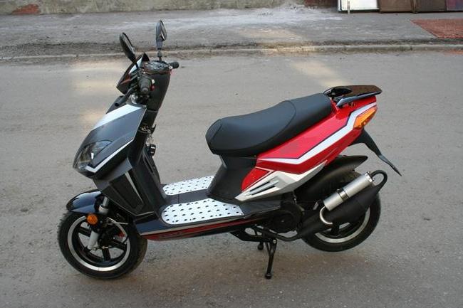 Scooter review Stels Skif 50