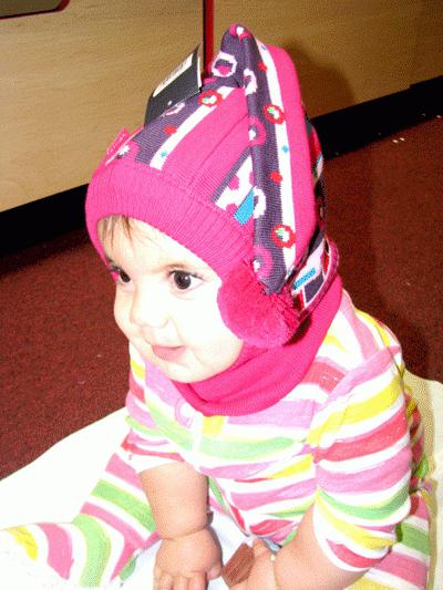 Sombrero-casco para niños - gran solución